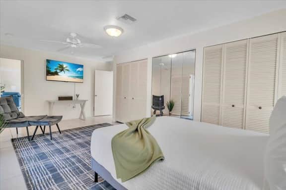 Coastal 3BR Getaway|5 Min to Beach|Pool+Peloton