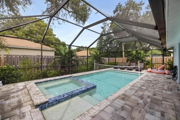 Heated Pool & Hot Tub | 4BR Sarasota Home – Pets OK