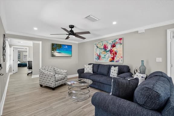 The Ringling House - Sarasota's Best-Located Home - 3 bedrooms. Sleeps 7. Downtown walkable. Legacy Trail at your door. Lido Key Beach 4.5 miles away. - Image 1